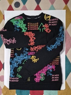 Switch Remarkable "Time Is Money" Graphic Sweatshirt.